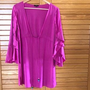Woman’s Hot Pink Beach Coverup (S)